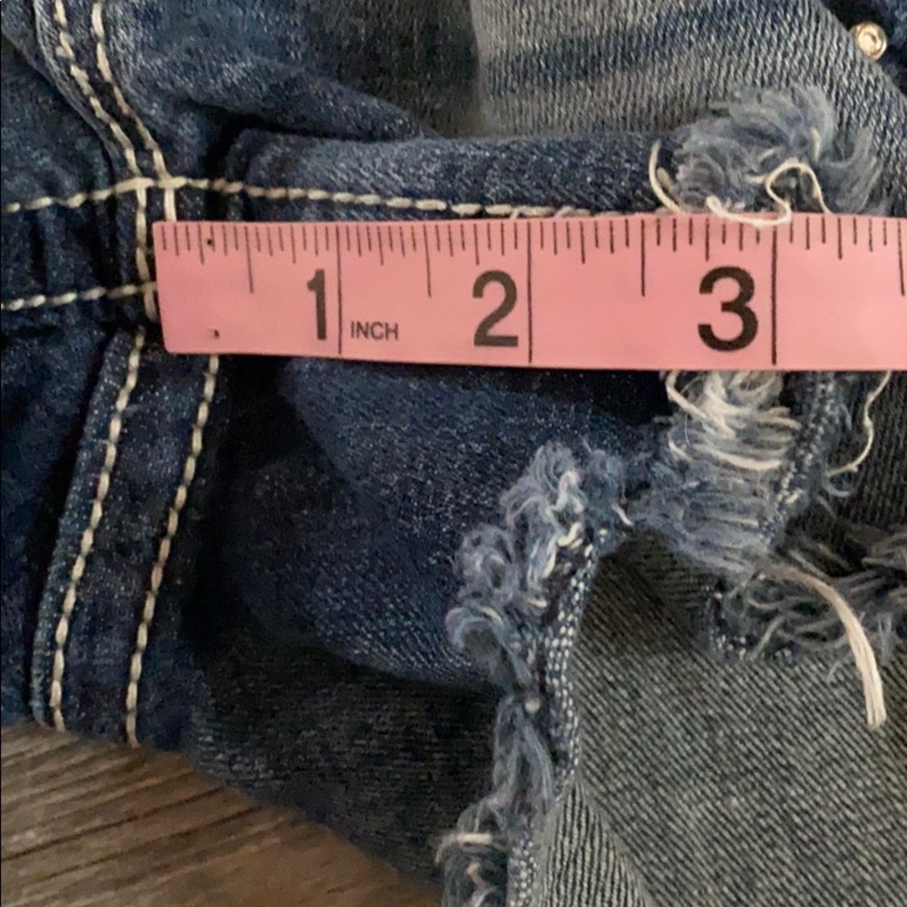 MISS ME JEANS ‘FLOWER RAIN' SHORTS 27 - Picture 7 of 9